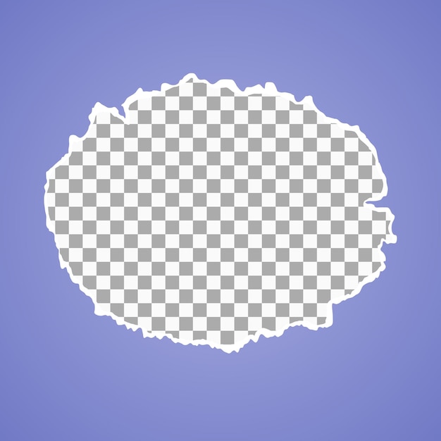 Hojas de papel rasgadas Set de tiras de papel rasgadas Ilustración vectorial