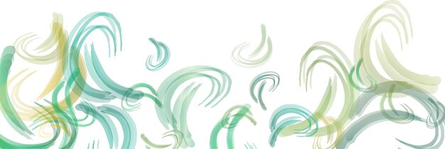 hojas de té verde frescas aisladas sobre un fondo blanco