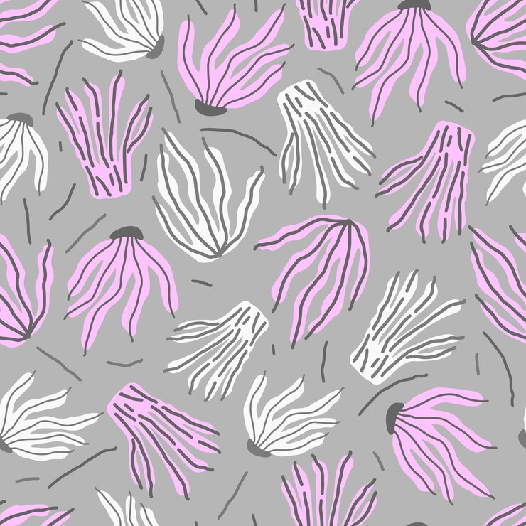 Vector hojas tropicales dibujadas a mano de patrones sin fisuras diseño de moda botánico vector para tela