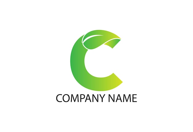 hojas verdes negritas simples fuente natural texturizada letras de jardín realistas conjunto diseño de logotipo empresarial