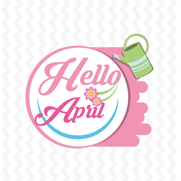 Hola abril diseño