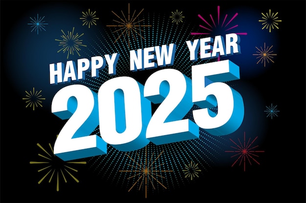 Hola año nuevo 2025.