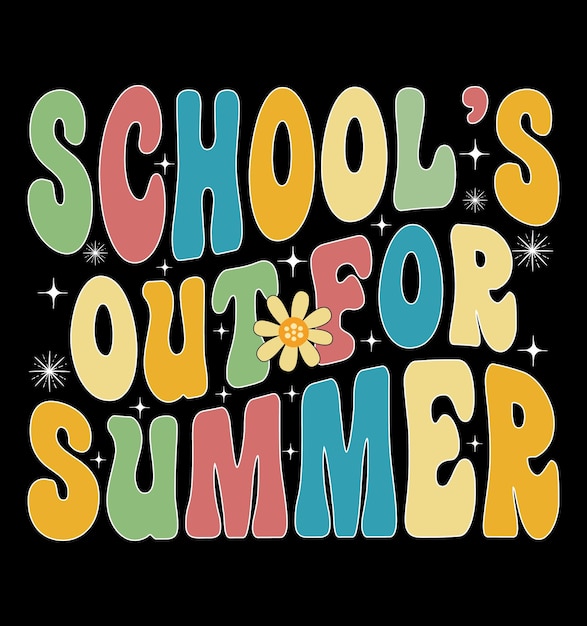 Hola escuelas de diseño de verano fin de año maestro último día de escuela