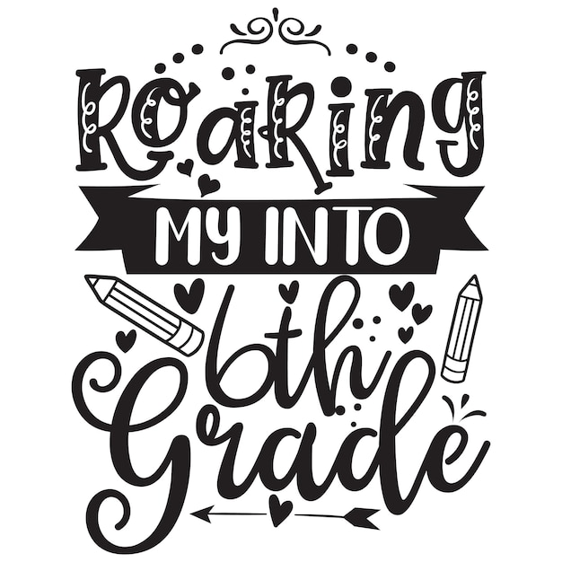 Hola grado SVG Back to School Svg Bundle Boy Ready to Hit School Svg Diseño del primer día de clases
