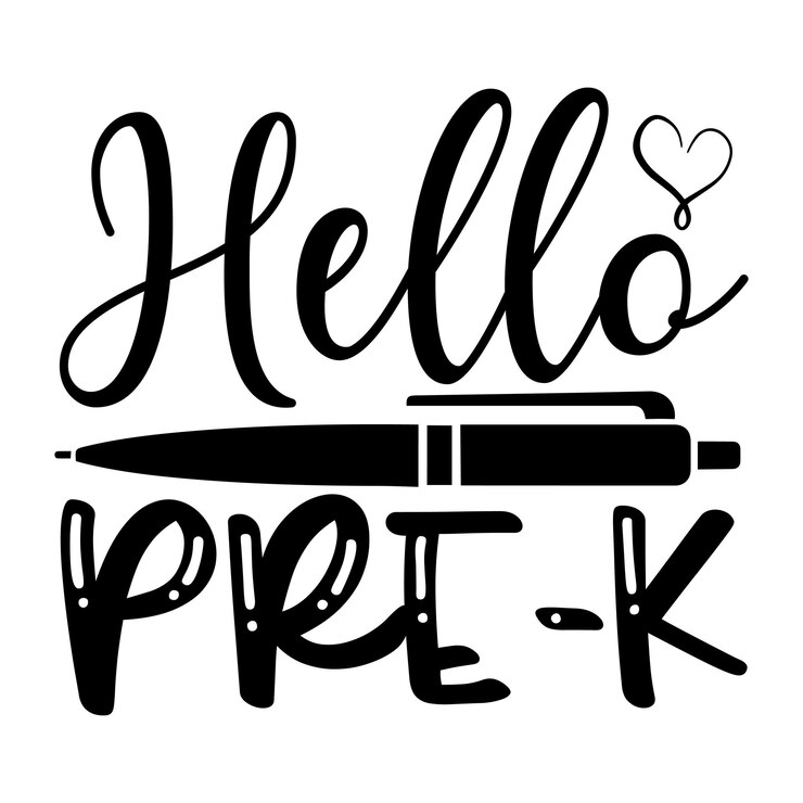 Vector hola prek svg
