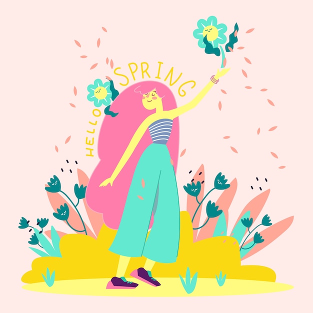 Hola, primavera. ¿Cómo estás?