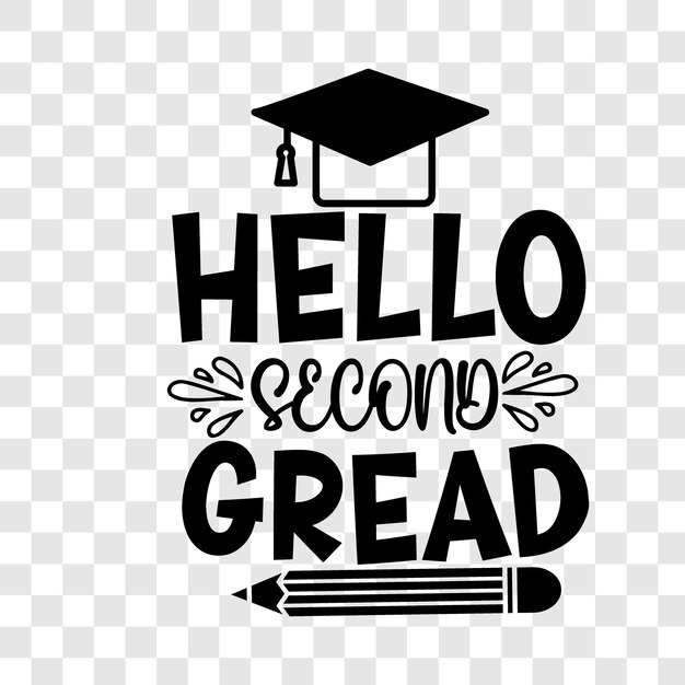 Hola segundo grado svg