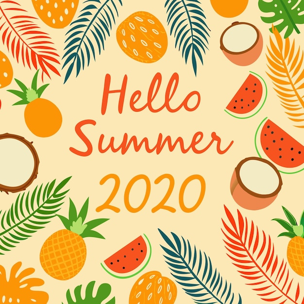 Hola verano de 2020