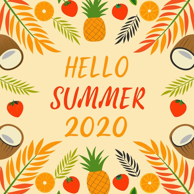 Hola verano de 2020