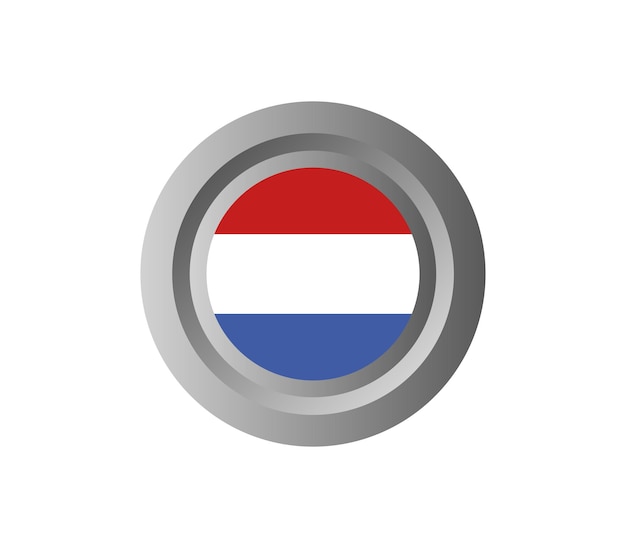 Vector holandesa de la bandera