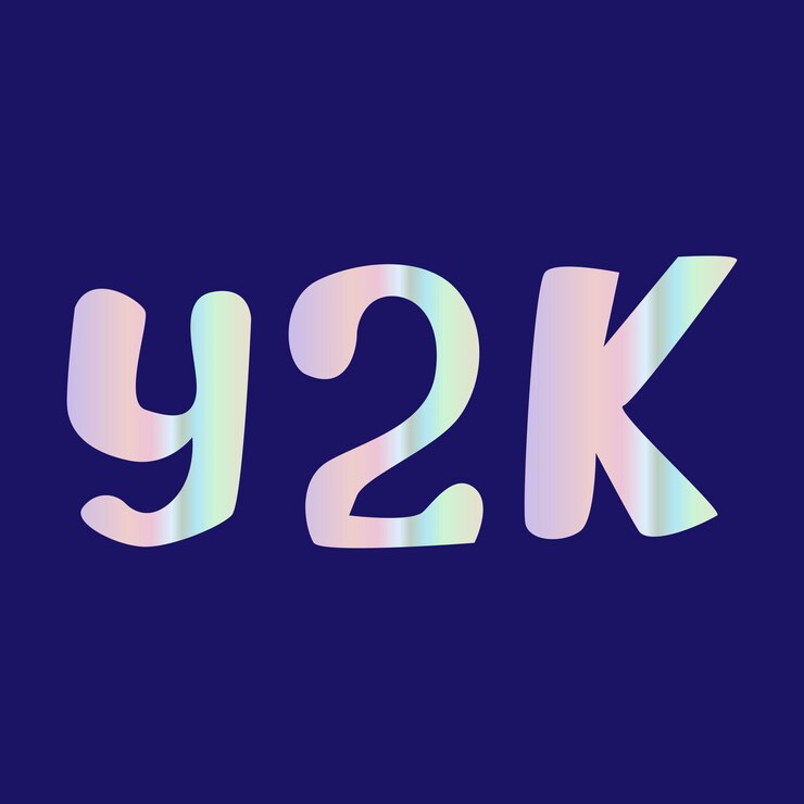 Vector el holograma y2k es un elemento vectorial de estilo futurista.