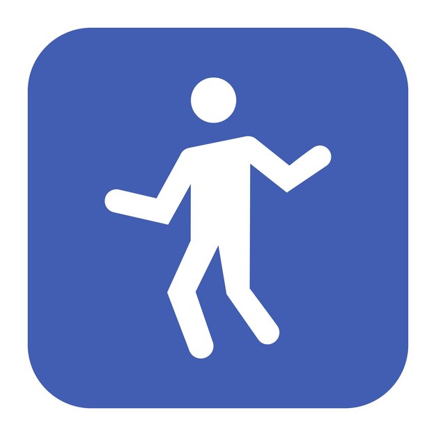 Hombre celebrando la imagen vectorial del icono Se puede usar para logros