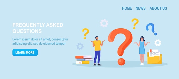 Hombre confundido hace preguntas La gente está buscando soluciones y pidiendo ayuda para encontrar una respuesta