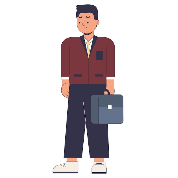 Hombre Empresarios Dibujados Mano