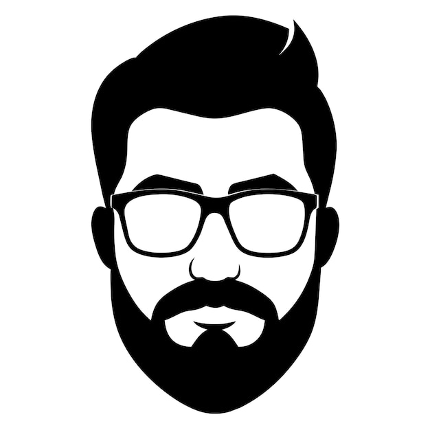 un hombre con gafas y una barba está usando un par de gafas