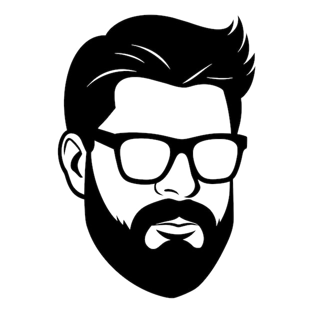 un hombre con gafas y una barba con gafas