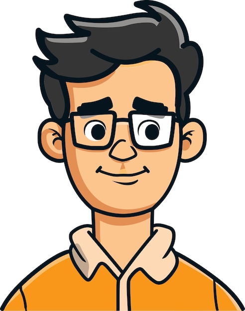 un hombre con gafas y una camisa que dice im a