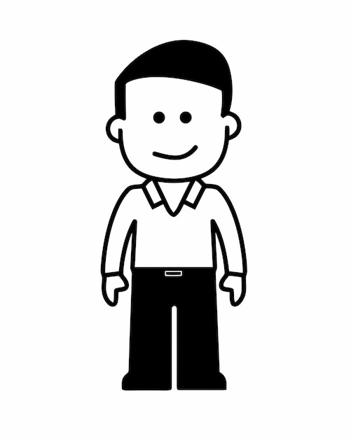 El hombre mini Chibi