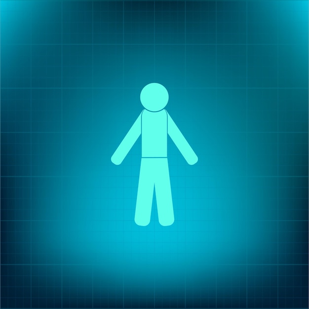 Hombre mujer compartimiento baño símbolo de género icono vectorial