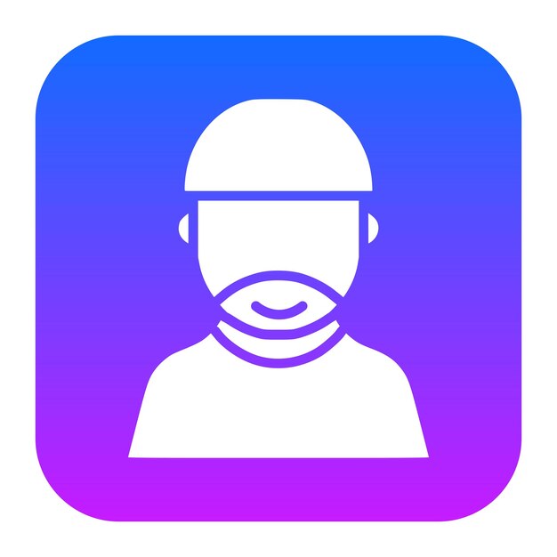 Hombre musulmán icono