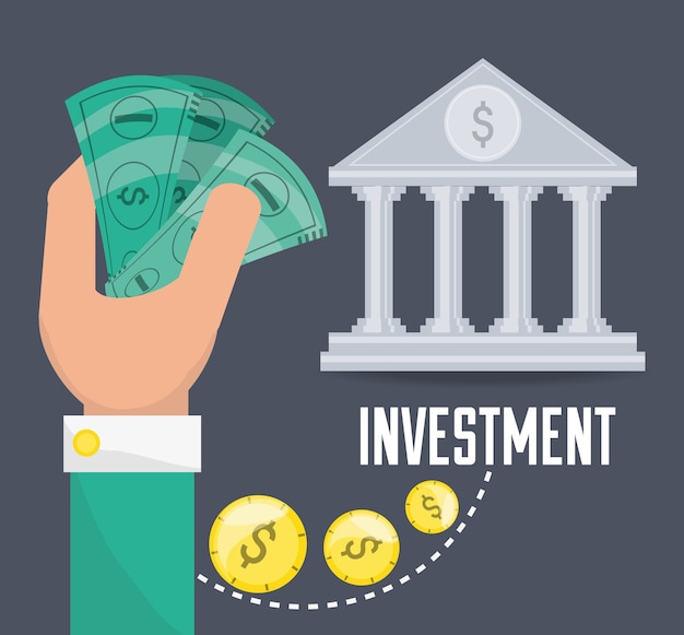 hombre de negocios con muchas cuentas y concepto de banco