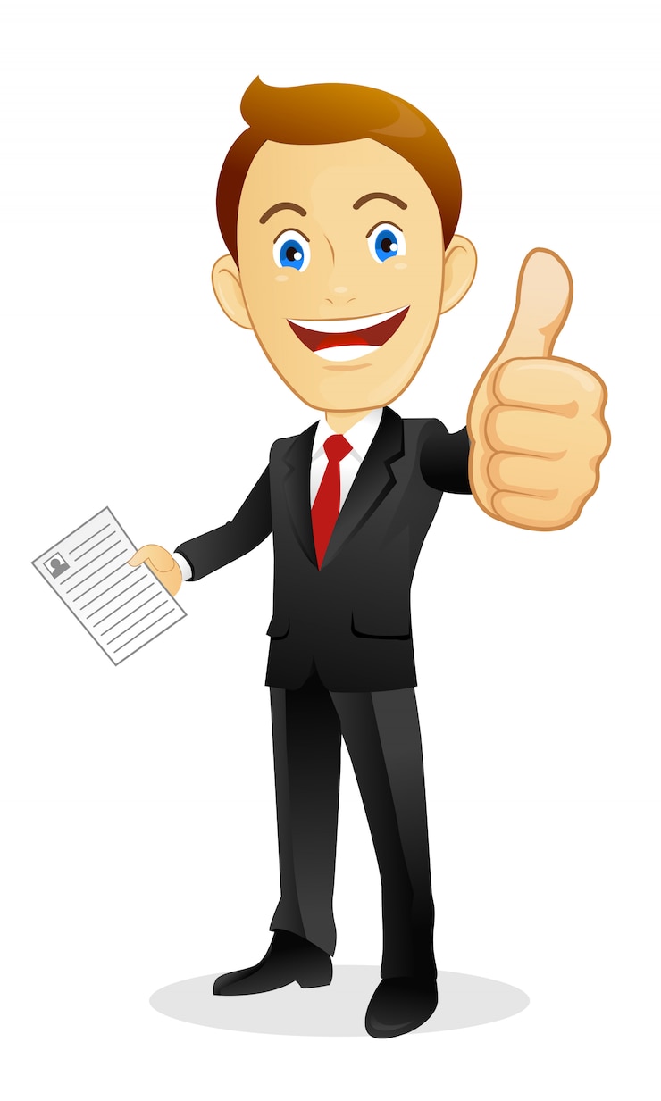 Vector hombre de negocios