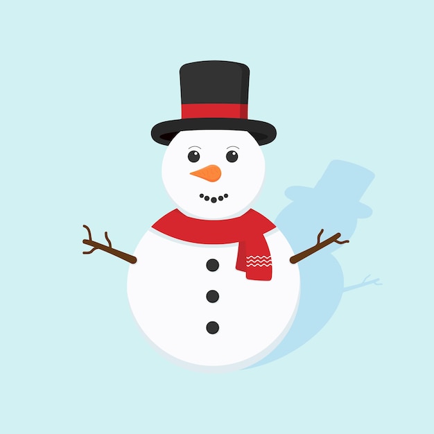 El hombre de nieve.
