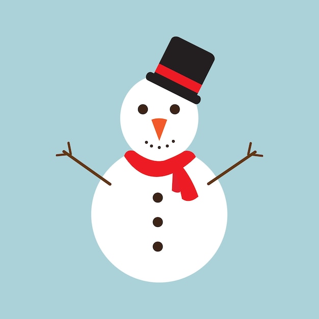 El hombre de nieve.