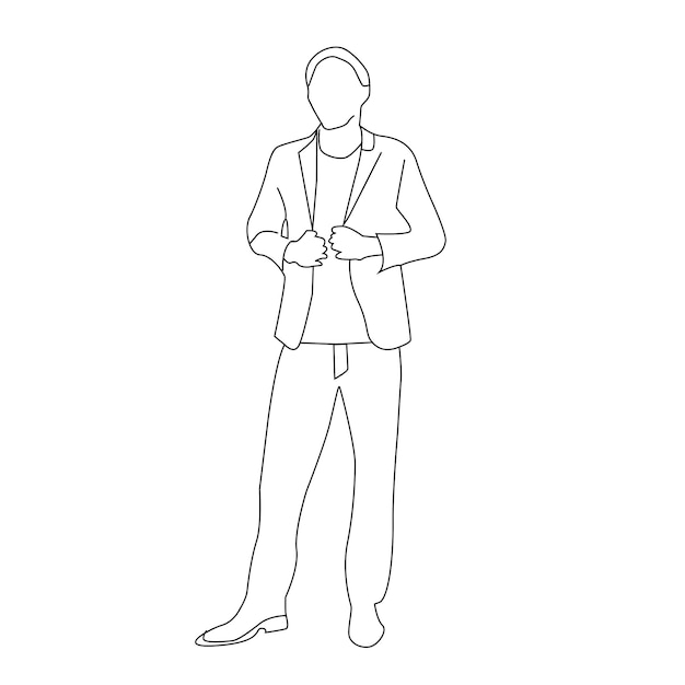 Un hombre con traje y camisa.