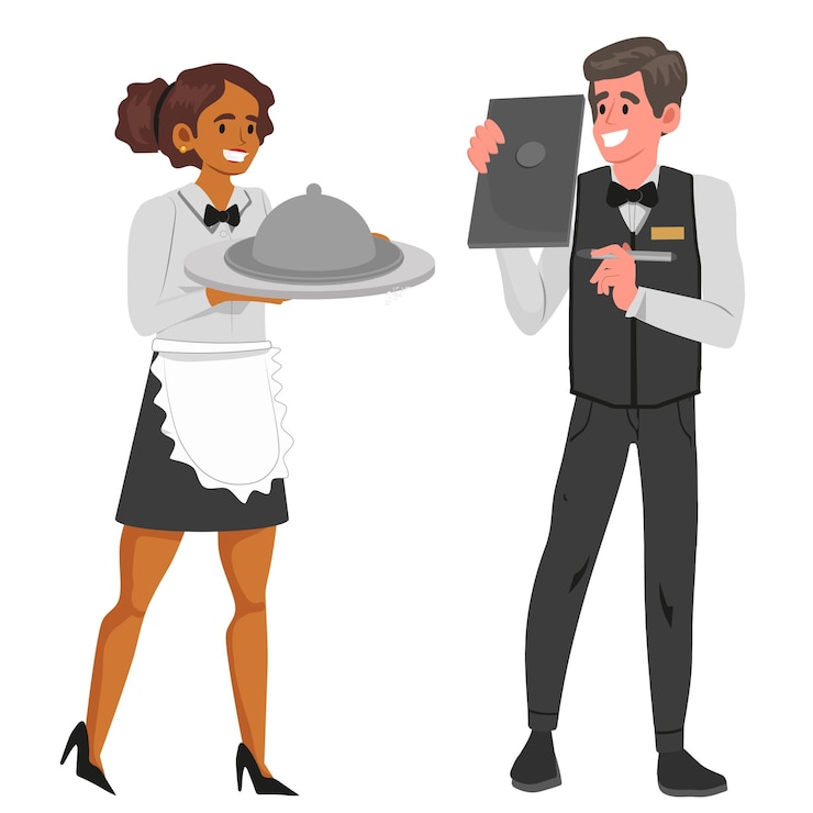 Vector hombres en diferentes situaciones