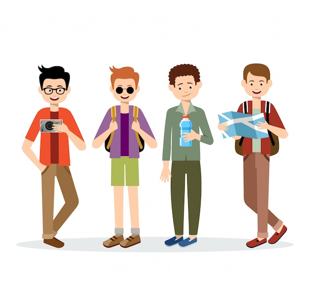 Hombres viajeros