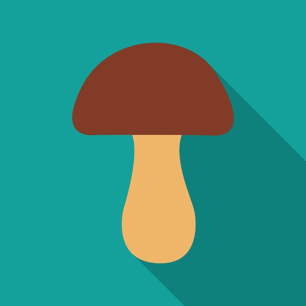 Hongo icono vector vegetal ilustración comida saludable