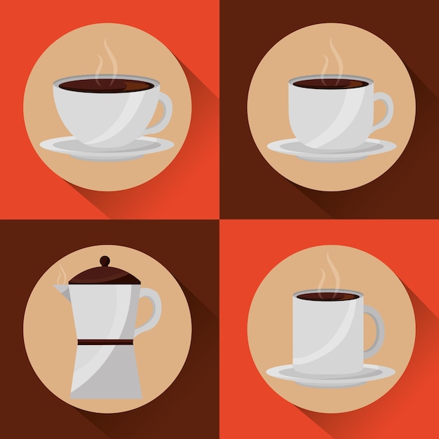 La hora del café.