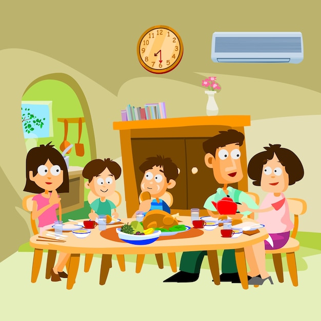 hora de la cena