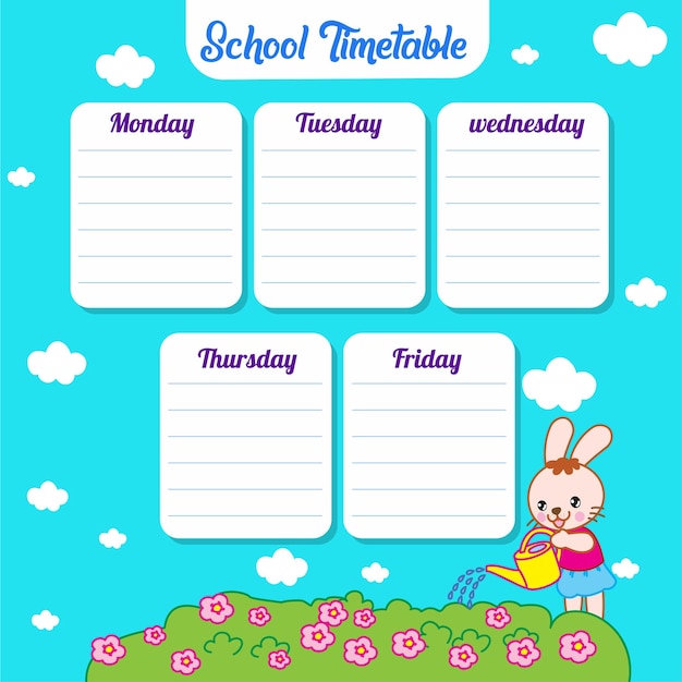 Horario escolar