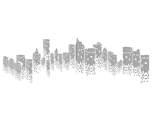 horizonte de la ciudad moderna