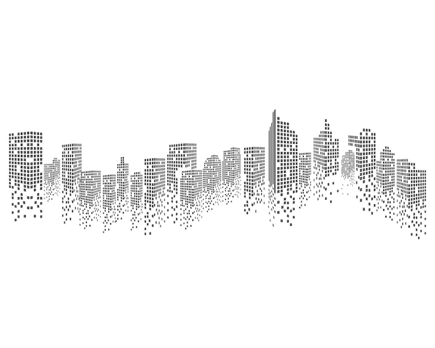 horizonte de la ciudad moderna