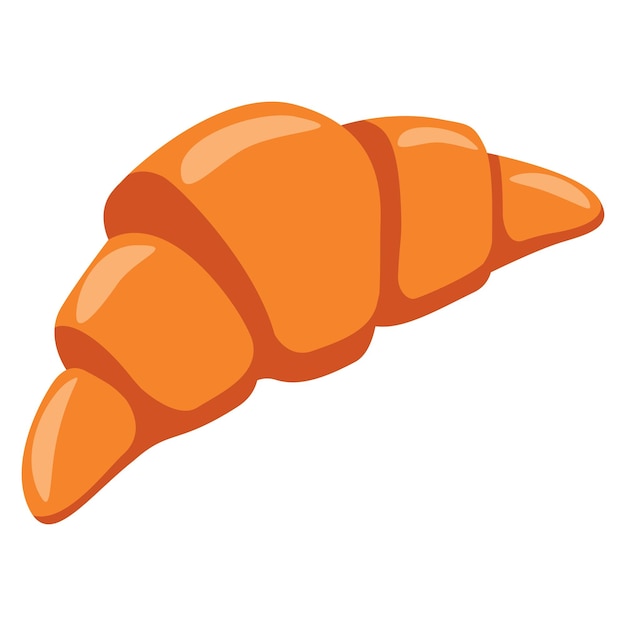 Hornear croissants para una panadería Comida dulce Delicioso postre para el desayuno