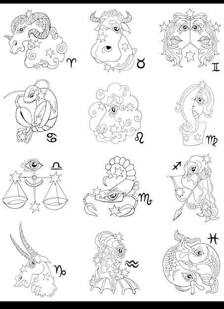 Horóscopo de fantasía signos del zodiaco