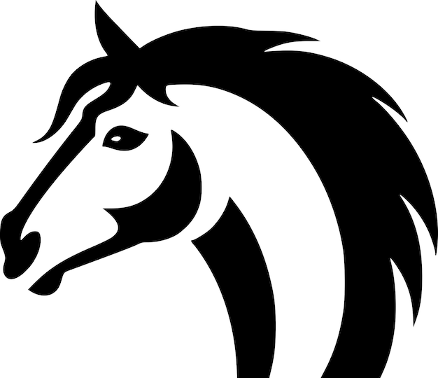 Horse Logotipo vectorial de alta calidad Ilustración vectorial ideal para gráficos de camisetas
