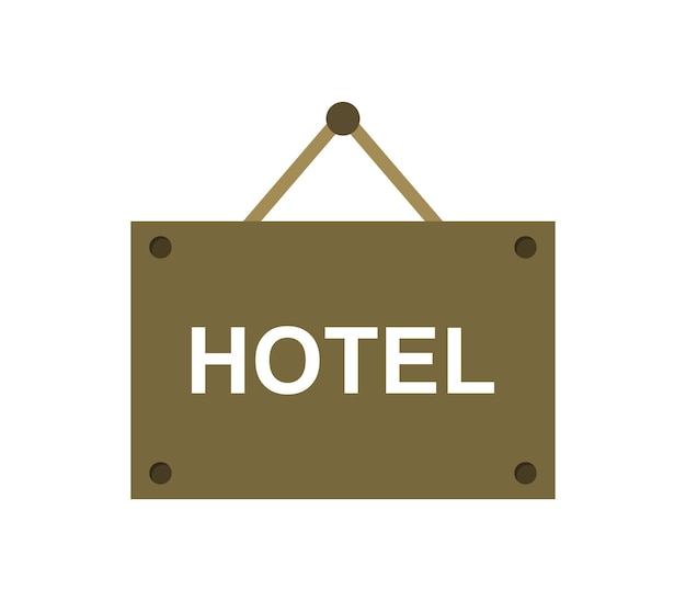 hotel sign