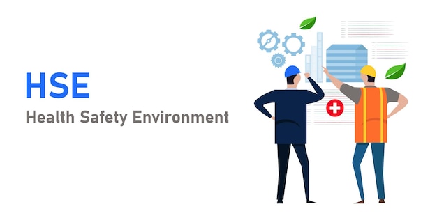HSE concepto de cumplimiento de la protección en el lugar de trabajo