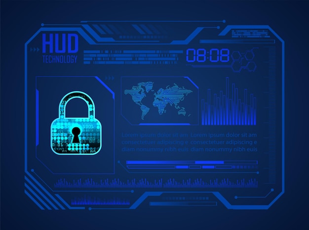 hud tecnología mundial candado