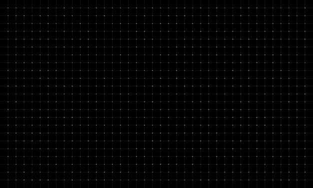 HUD tecnología de patrón de cuadrícula blanca interfaz de usuario futurista diseño de ciencia ficción fondo negro