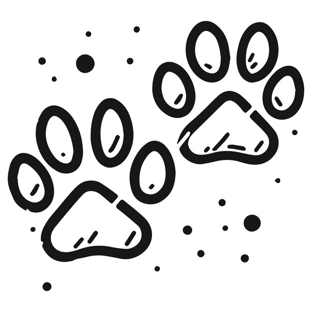 Las huellas de las patas_D