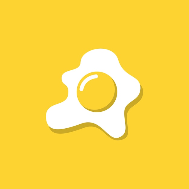 Huevo flotante Icono del elemento de diseño vectorial del huevo