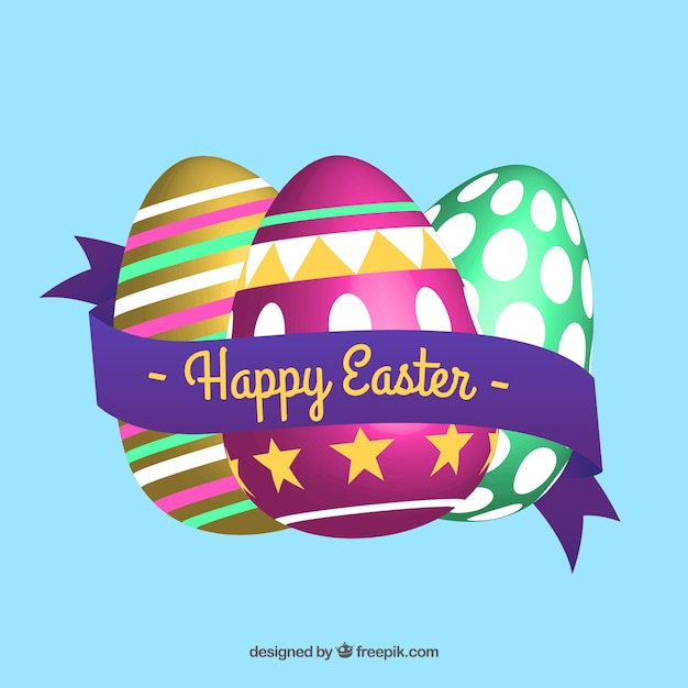 Huevos de Pascua realistas