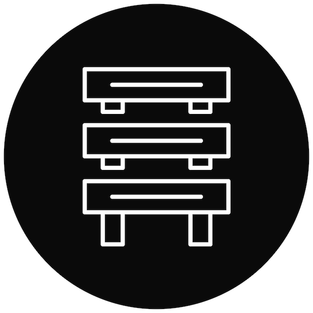 Hurdles Imagen vectorial del icono de la carrera Se puede usar para atletismo