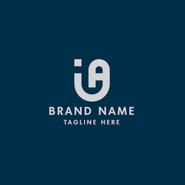 I vector Una plantilla de diseño de logotipo único de monograma
