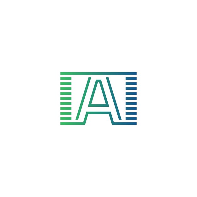 IAI Moderno Diseño de Logotipo Carta IAI Minimalista Profesional y Versátil Icono de Marca para la Identidad Empresarial